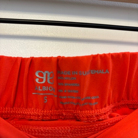 ALBION orange poppy jetsetter jogger pants size small - Picture 9 of 9